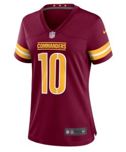 Alternative view of Curtis Samuel Washington Commanders Nike Women's Player Jersey - Burgundy