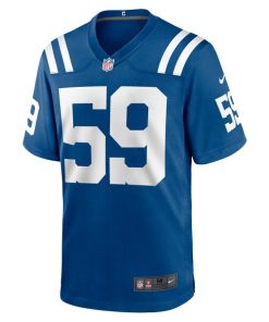 Alternative view of Cameron McGrone Indianapolis Colts Nike Team Game Jersey -  Royal