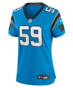 Alternative view of Luke Kuechly Carolina Panthers Nike Women's Retired Player Game Jersey - Blue