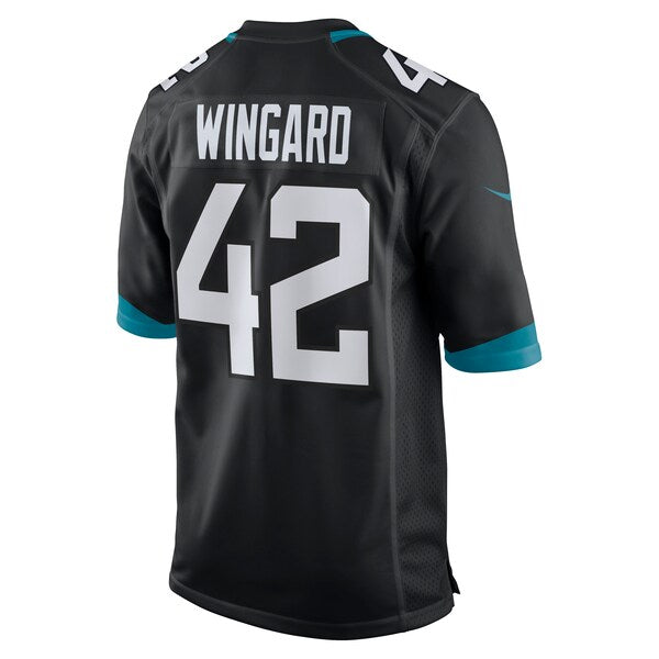Andrew Wingard Jacksonville Jaguars Nike Game Jersey - Black - Image 3