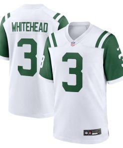 Jordan Whitehead New York Jets Nike Classic Alternate Player Game Jersey - White