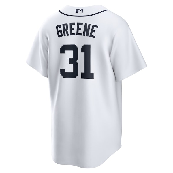 Riley Greene Detroit Tigers Nike Replica Player Jersey - White - Image 3