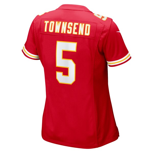 Tommy Townsend Kansas City Chiefs Nike Women's Game Jersey - Red - Image 3