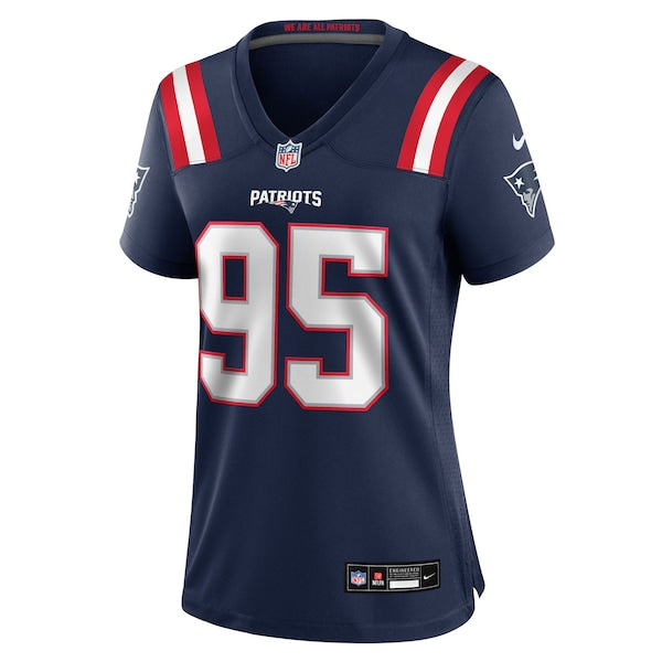 Khyiris Tonga New England Patriots Nike Women's Team Game Jersey - Navy - Image 2