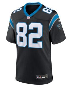 Alternative view of Tommy Tremble Carolina Panthers Nike Team Game Jersey - Black
