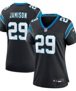 D'Shawn Jamison Carolina Panthers Nike Women's Team Game Jersey -  Black