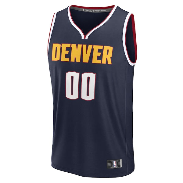 Denver Nuggets Fast Break Custom Jersey Icon Edition - Navy/Blue - Image 3