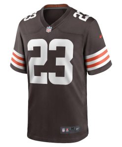Alternative view of Martin Emerson Jr. Cleveland Browns Nike Game Player Jersey - Brown