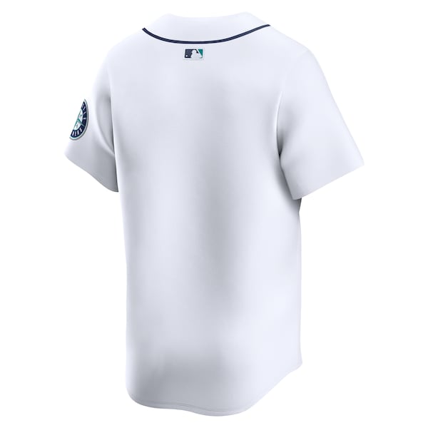 Seattle Mariners Nike Home Limited Jersey - White - Image 3