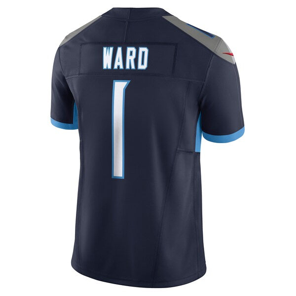 Cameron Ward Tennessee Titans Nike Alternate Limited Jersey - Navy - Image 3