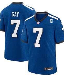 Matt Gay Indianapolis Colts Nike Indiana Nights Alternate Game Jersey - Royal