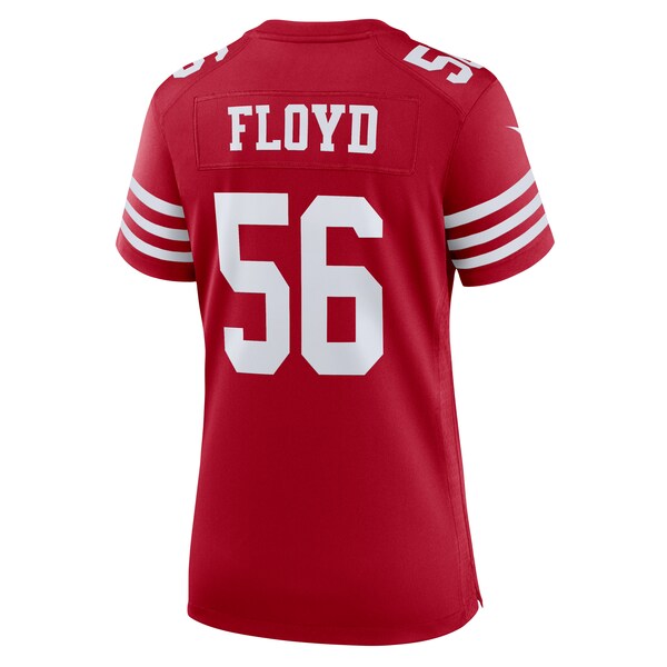 Leonard Floyd San Francisco 49ers Nike Women's Team Game Jersey - Scarlet - Image 3
