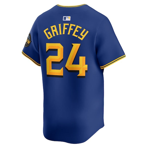 Ken Griffey Jr. Seattle Mariners Nike City Connect Retired Player Jersey - Royal - Image 3