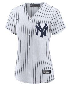 Alternative view of Anthony Volpe New York Yankees Nike Women's Home Replica Player Jersey - White