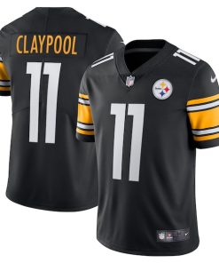 Chase Claypool Pittsburgh Steelers Nike Vapor Limited Player Jersey - Black