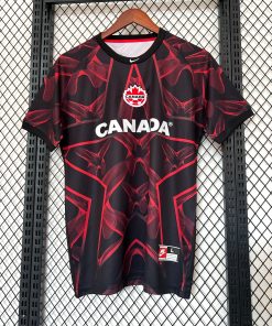 Canada National Team Nike 2026 Away Jersey - Black / Red / White