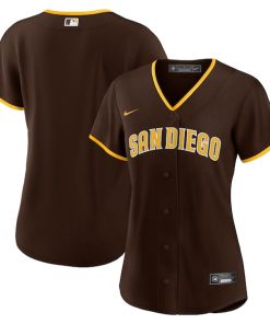 San Diego Padres Nike Women's Road Replica Team Jersey - Brown