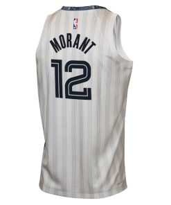 Alternative view of Ja Morant Memphis Grizzlies Nike Youth 2025/26 City Edition Swingman Jersey - White