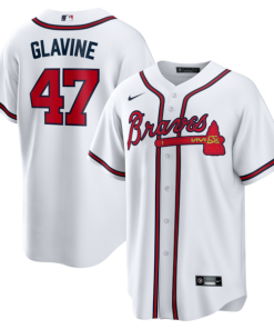 Tom Glavine Atlanta Braves Nike Home Retired Player Replica Jersey - White