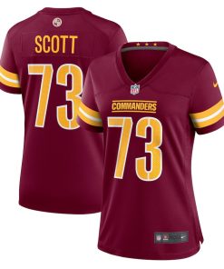 Trent Scott Washington Commanders Nike Women's Game Jersey - Burgundy