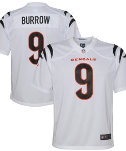 Joe Burrow Cincinnati Bengals Nike Youth Game Jersey - White