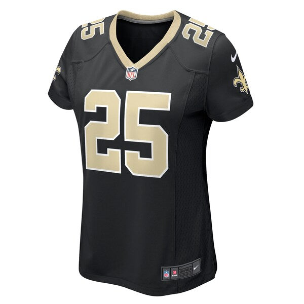 Kendre Miller New Orleans Saints Nike Women's Team Game Jersey - Black - Image 2