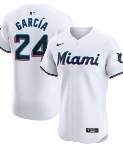 Avisail Garcia Miami Marlins Nike Home Elite Player Jersey - White
