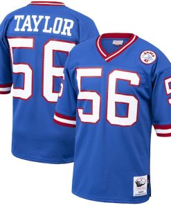 Lawrence Taylor New York Giants 1986 Authentic Throwback Retired Player Jersey - Royal