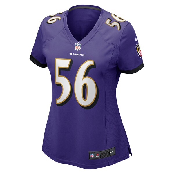 Deion Jennings Baltimore Ravens Nike Women's Game Jersey - Purple - Image 2