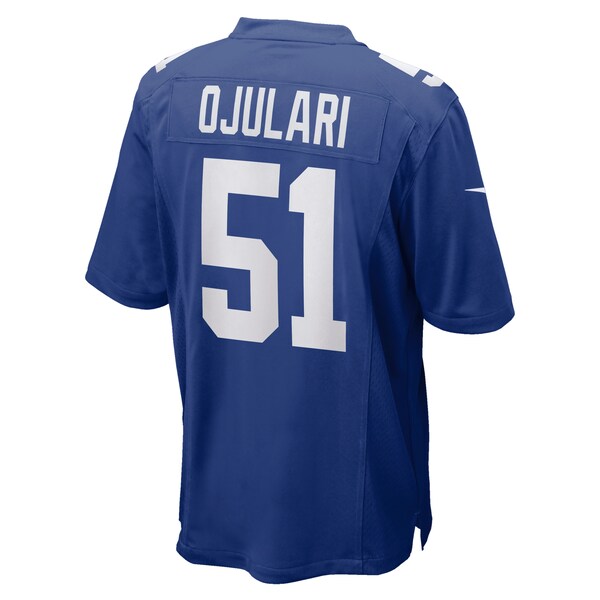 Azeez Ojulari New York Giants Nike Game Jersey - Royal - Image 3