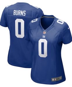 Brian Burns New York Giants Nike Women's Game Player Jersey - Royal