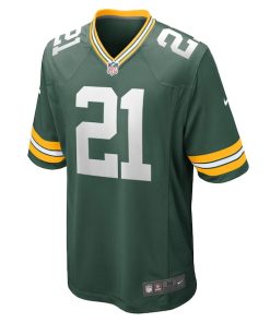 Alternative view of Eric Stokes Green Bay Packers Nike Player Game Jersey - Green
