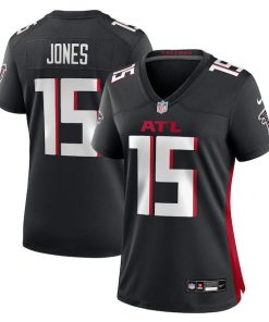 Emory Jones Atlanta Falcons Nike Women's Team Game Jersey -  Black