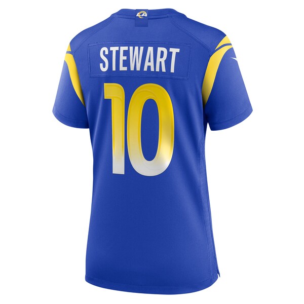 Josaiah Stewart Los Angeles Rams Nike Women's Team Game Jersey - Royal - Image 3