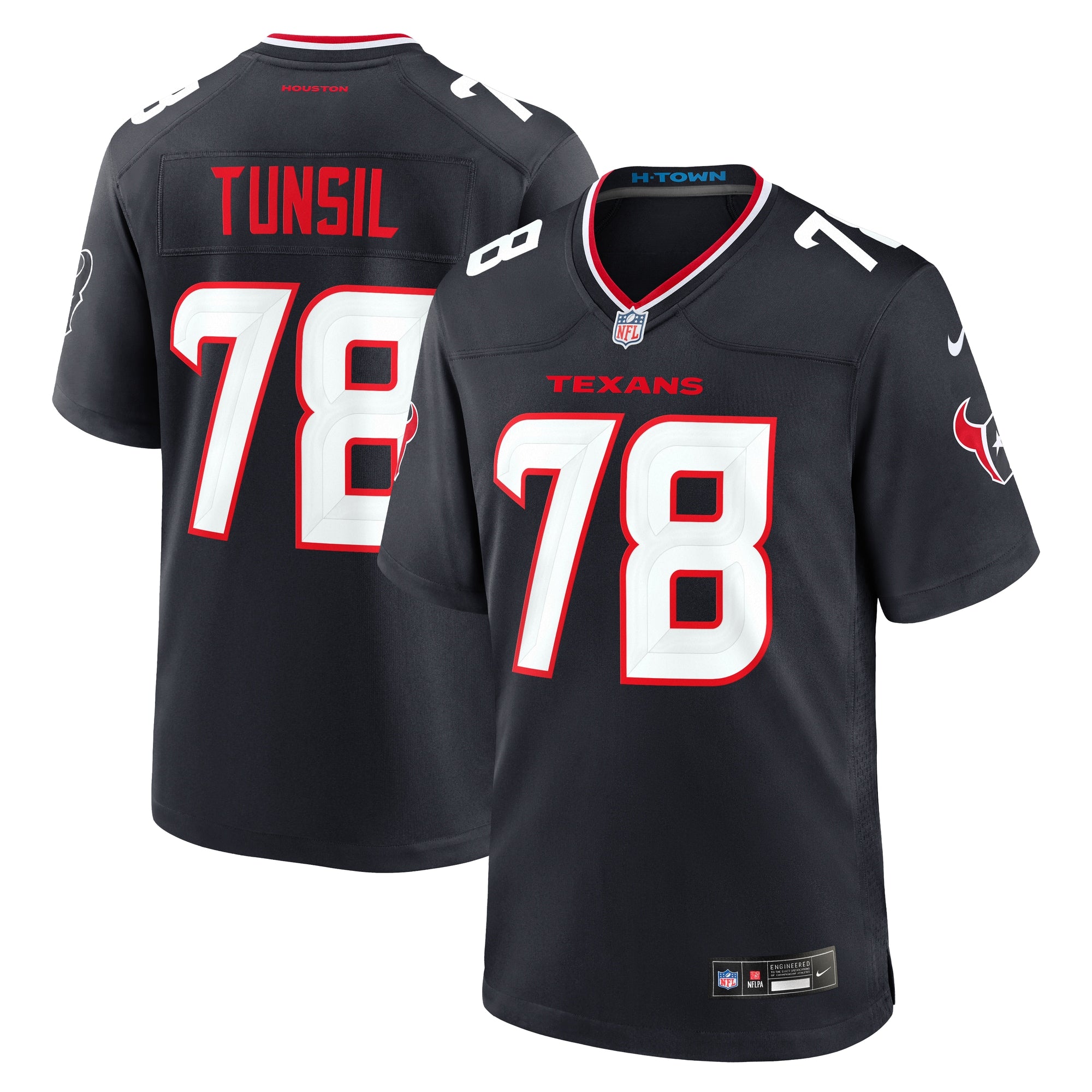 Laremy Tunsil Houston Texans Nike Alternate Game Jersey - Red/White/Navy - Image 10