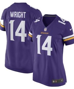 Ryan Wright Minnesota Vikings Nike Women's Game Player Jersey - Purple