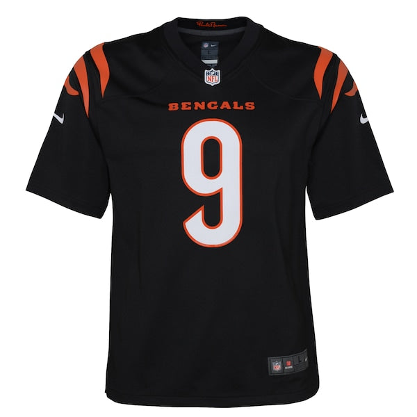 Joe Burrow Cincinnati Bengals Nike Youth Game Jersey - Black - Image 2
