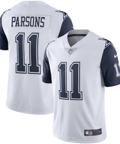 Micah Parsons Dallas Cowboys Nike Alternate 2 Vapor Limited Jersey - White