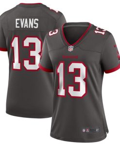 Mike Evans Tampa Bay Buccaneers Nike Women's Alternate Game Jersey - Pewter