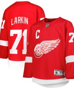 Dylan Larkin Detroit Red Wings Youth Home Premier Player Jersey - Red