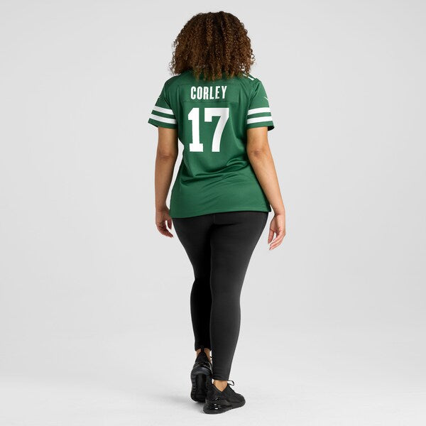 Malachi Corley New York Jets Nike Women's Team Game Jersey - Legacy Green - Image 8
