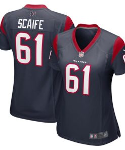 DJ Scaife Jr Houston Texans Nike Women's Team Game Jersey -  Navy