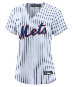 Alternative view of Ryan Helsley New York Mets Nike Women's Home Replica Jersey - White