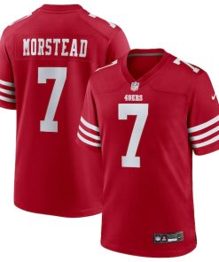 Thomas Morstead San Francisco 49ers Nike Team Game Jersey -  Scarlet