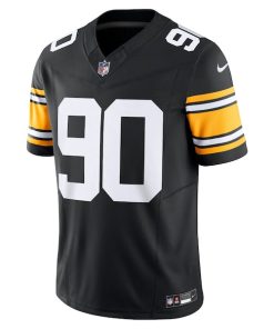 Alternative view of T.J. Watt Pittsburgh Steelers Nike Vapor F.U.S.E. Limited Jersey - Black