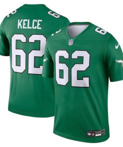 Jason Kelce Philadelphia Eagles Nike Alternate Legend Player Jersey?¨C Kelly Green