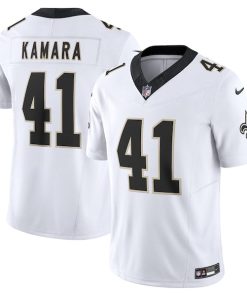 Alvin Kamara New Orleans Saints Nike Vapor F.U.S.E. Limited Jersey - White