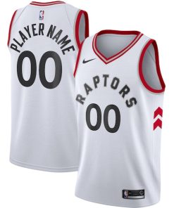 Toronto Raptors Nike 2020/21 Swingman Custom Jersey - Association Edition - White