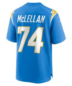 Tyler McLellan Los Angeles Chargers Nike Team Game Jersey -  Powder Blue
