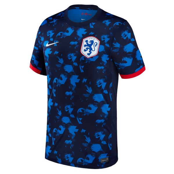 Netherlands Women's National Team Nike 2023 Away Stadium Replica Jersey - Blue - Image 2